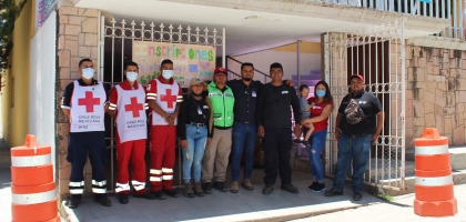Protección Civil lleva a cabo simulacro 